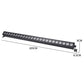 24PCS 4-IN-1 Highlight LED Beads LED Wall Washer 120W 8-Section Scrolling Effects with Optional Remote Control