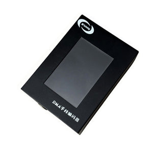 MR-WT35 Handheld DMX Encoder TTL Output RGB/RGBW DMX512 Addresser Light LED Controller DC6-24V/Type-C