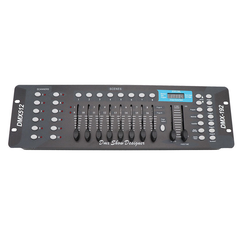 DMX-192 Console DMX512 Light Signal Controller 10W DC9-12V for Small/Medium Sized Stage Performance LED Light Control