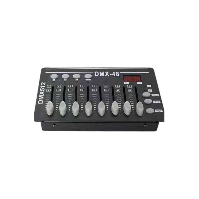 DMX-48 Mini DMX512 Controller Console Type-C Stage Performance LED Light Controller 2W