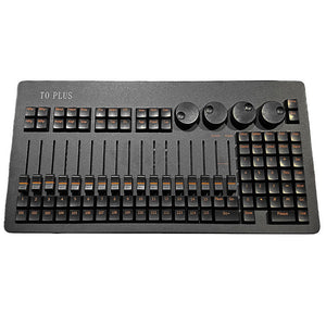 MA To Plus Stage Light Controller Console DMX512 Light Simulation Keyboard Command Wing on PC