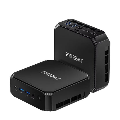 Firebat A6 Mini PC AMD R7 7735HS 16GB LPDDR5 + 512GB SSD High Speed WiFi6 Desktop Computer