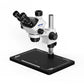 SOPTOP SZM-7060 Pro 7X-60X Continuous Zoom Trinocular Stereo Microscope with WF10x/22MM Wide-field Eyepiece