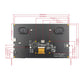 Raspberry Pi 10.1-Inch IPS Touch Screen 1024x600 Dual HDMI-compatible Input with HiFi Stereo Speaker
