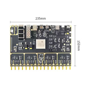 PZSDR P151Q 8T8R SDR 70MHz-6GHz AD9361x4 XCZU15EG FPGA MPSoC FMCOMMS5 Software Defined Radio