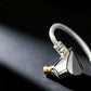 SIRINLABS Gold Nozzles Earplug M5-compatible Built-in Cone MK2 Kit Earphone Earpiece Upgrade Accessory (3 Pairs)