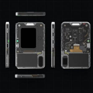 FoloToy AI Passport DIY Kit Open Wearable AI Agent BLE/WiFi2.4G 240x320 TFT Screen Support for TRAE