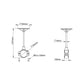 Tarot TL1812 GPS Mount 30mm Clamp-On Plastic Holder Bracket Suitable for Multirotor RC Drone Frame