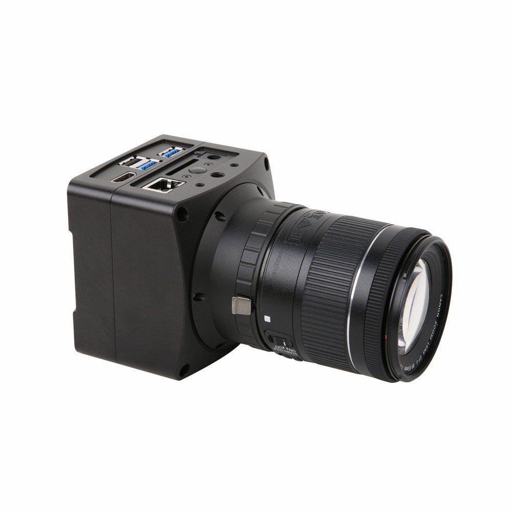 ToupTek X8FCAM4K22MPA_EFL 4K Multi-interface Autofocus Camera with Electronic Lens Control for Canon EF Lenses