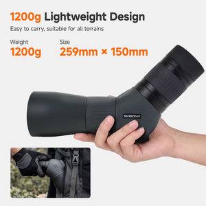SVBONY SA401 PRO Spotting Scope 15-35X 56MM ED APO Monocular Telescope IPX7 Waterproof for Outdoor Bird Watching