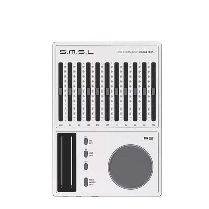 SMSL R3 Gaming DAC CS43131 HiFi Headphone Amplifier 10-Band EQ PC Game Sound Card 3.5mm+4.4mm Output