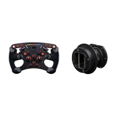 Original ClubSport Steering Wheel Formula V2.5 X Carbon Fiber Wheel for Fanatec with Third-Party Quick Release