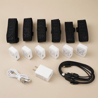 SlimeVR LSM6DSV IMU 085 Level Low Drift Full-Body Motion Tracker Support for SteamVR/Quest/PICO/Index (6PCS)