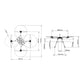 Tarot TL680A 680mm Metal Quadcopter Frame Non-Folding 4-Axis Multirotor Drone UAV Frame Kit