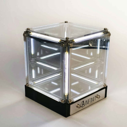 Abyss Cube Night Light Rechargeable LED Ambient Lamp USB C 2000mAh Modern Minimalist Home Decor
