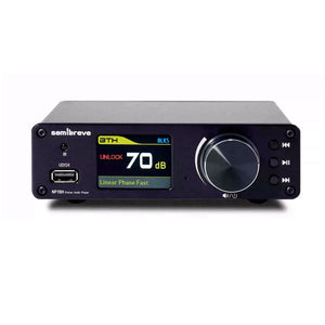 Semibreve NP10H HiFi DAC Headphone Amplifier Dual ES9038Q2M Bluetooth 6.2 QCC3095 Lossless Audio Player