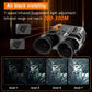 TeSeek NV8000 3D Night Vision Goggles 4K Video 8X Digital Zoom 850nm Infrared Dual Screen Head Mounted