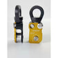 1-Inch Universal Pulley 36KN Lifting Single Pulley Labor Saving Ascender for 8-13MM Ropes