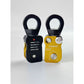 1-Inch Universal Pulley 36KN Lifting Single Pulley Labor Saving Ascender for 8-13MM Ropes