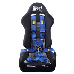 OMP Racing Game Simulator Safety Belt 3-Inch 4-Point Modification Quick Release Seat Belt