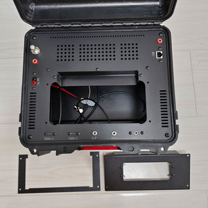 3-IN-1 Emergency Communication Box Plastic Waterproof Radio Box for XIEGU Shortwave Radios G90/G90S/G90N/X6100/X6200