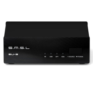 SMSL SU-3 High-Resolution Audio Decoder AK4496 HiFi DAC XU-316 PCM768kHz/32Bit DSD512 with 32-Band PEQ