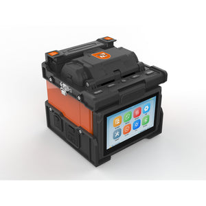 T8 High Precision Optical Fiber Fusion Splicer 500X Image Magnification with 4.3-Inch Touch Screen