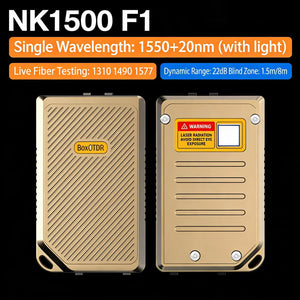 NK1500 Small Modular Box OTDR Intelligent Analysis of AI Large Models Support VFL and OPM Optical Time Domain Reflectometer