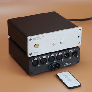 Advanced Active 2-IN 1-OUT Dual Channel Lossless Audio Signal Selection Switch for Signal Sources/Power Amplifiers