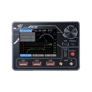 PTV1 High Precision PD Smart Power Supply AI Current Meter Current Fault Data Analyzer with 2.8-Inch IPS Screen