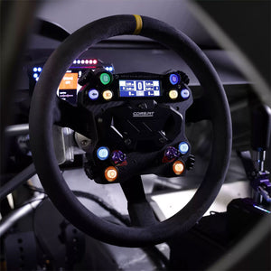 CONSPIT H.AO Hub X Pegasus3 Collaboration Edition Racing Game Simulator Carbon Fiber Steering Wheel CDP Quick Release