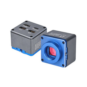 HY-7200 4K 60FPS 38MP HDMI-compatible Type-C PC Lab Industrial Video Microscope Camera for Phone PCB Repair