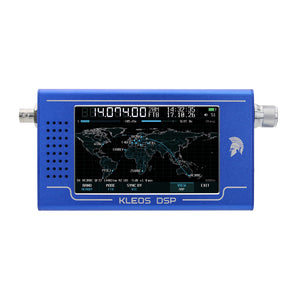 HamGeek KLEOS-DSP SDR Radio Receiver 4.3-Inch LCD 5kHz-160MHz AM SAM SSB CW NFM AIR Built-In Decoders
