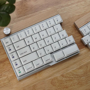 Jiffy75 Wireless Mechanical Keyboard Split Dual-Mode Keybaord Low-Profile Kailh Choc V2 Switch