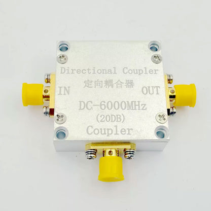 RBDC-20-63+ DC-6GHz Wideband Coupler 20dB Directional Coupler for ISM/WiFi/LTE/5G RF Link Testing