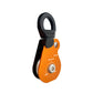 Outdoor Rock Climbing Lightweight 360-Degree Universal Single Pulley 36KN for 9-12MM Ropes