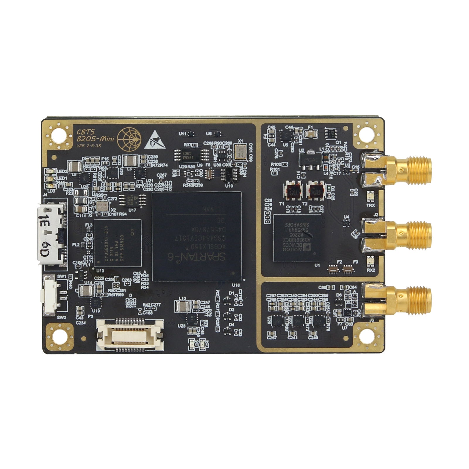 HamGeek Upgraded B205-MINI 70MHz-6GHz SDR Radio Board Software Defined