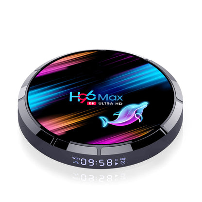 TV Box 8K Ultra HD TV Set Top Box w/ Digital Display For Android 9.0 MAX X3 S905X3 (4+128G)