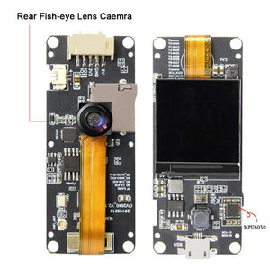 T-Camera Plus MPU6050 Standard Extended OV2640 Camera Module Bluetooth ESP32-DOWDQ6 8MB 1.3" Display