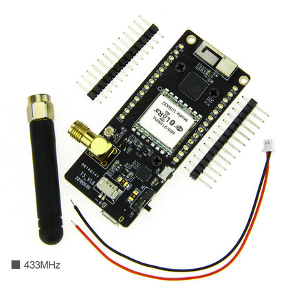 LoRa32 V2.1 433MHz ESP32 LoRa OLED 0.96“ Wireless LoRa32 V2.1 433MHz ESP32 LoRa OLED 0.96" Wireless WIFI Bluetooth Module SMA IP5306 Support SD CardBluetooth Module SMA IP5306 Support SD Card