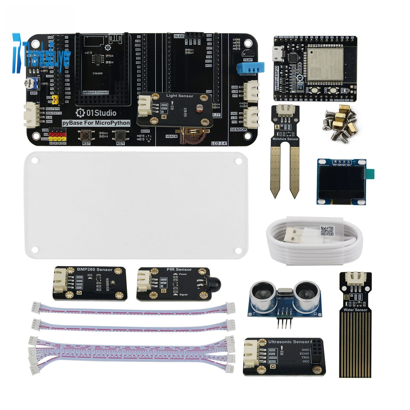 pyWiFi-ESP32 Development Board Kit For Micropython Programming Wireles