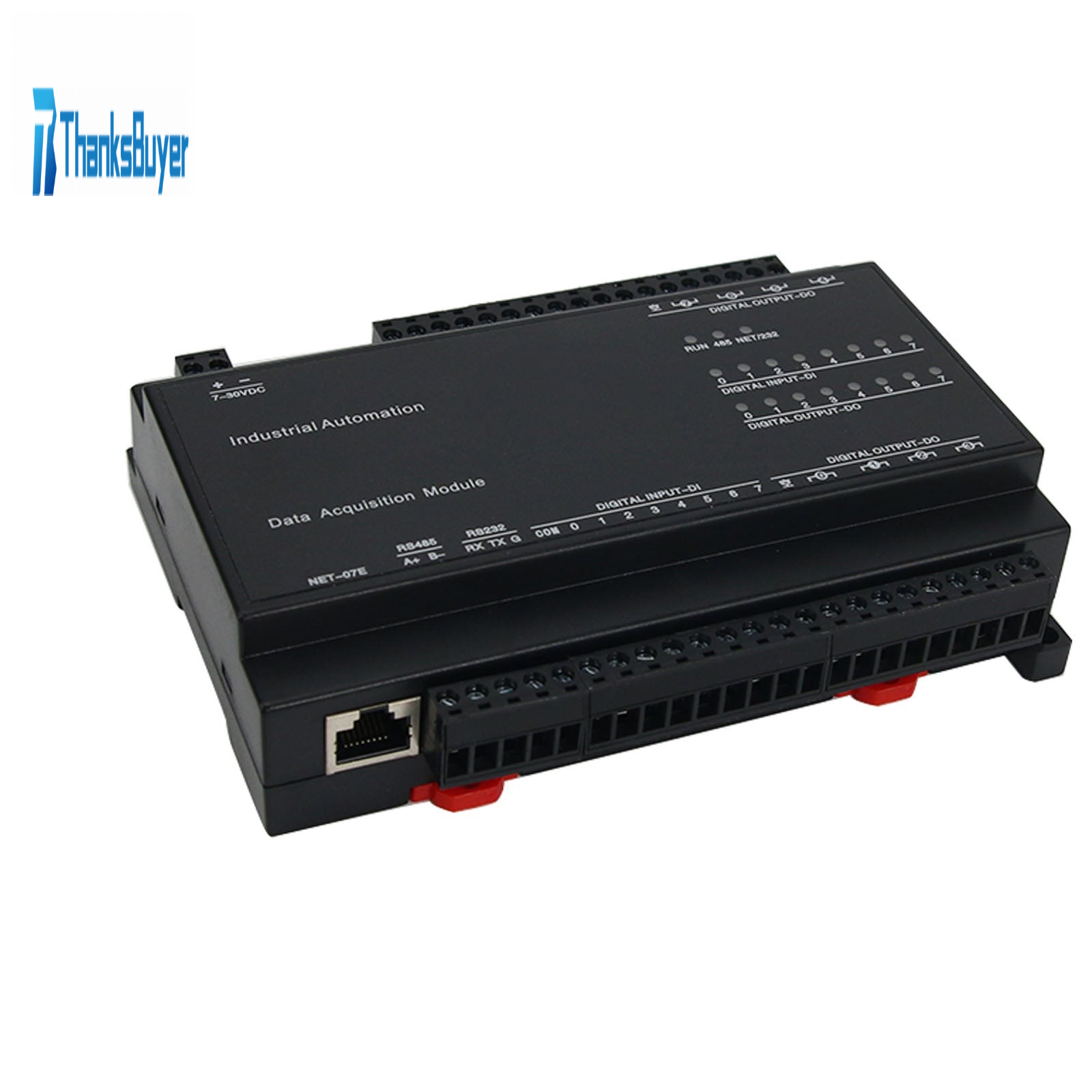 Industrial Controller 8DO Output 8DI Input RJ45 TCP Ethernet IO Module