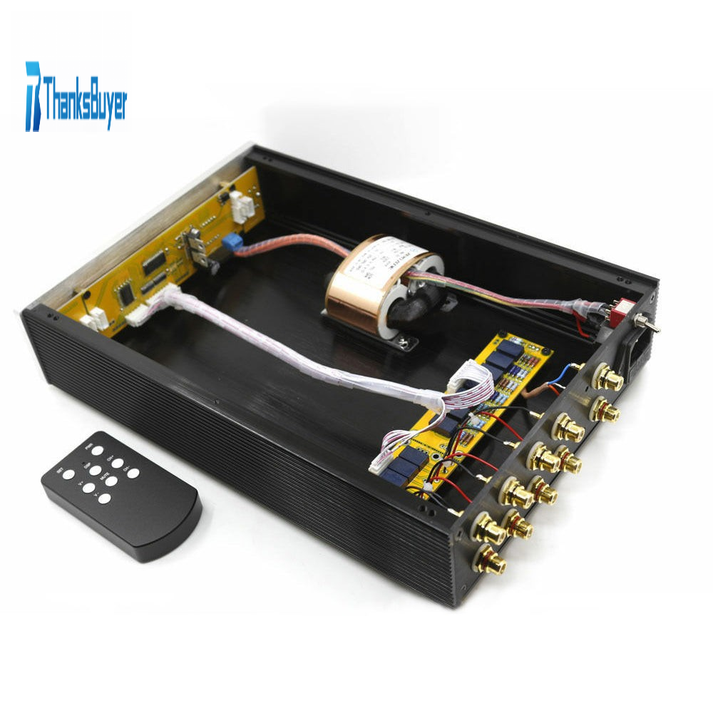 Digital Volume Controller Module Remote Volume Control Volume Controller Assembled 4 Inputs LED Digital