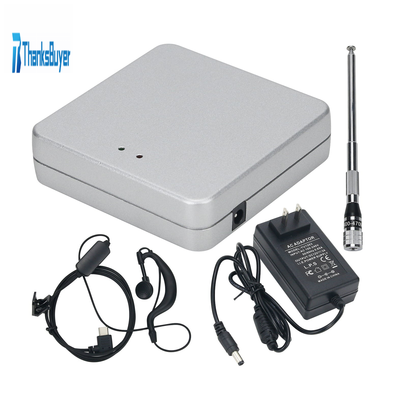 HamGeek HG605W 5W Mini Simplex Walkie Talkie Repeater UHF Repeater 400