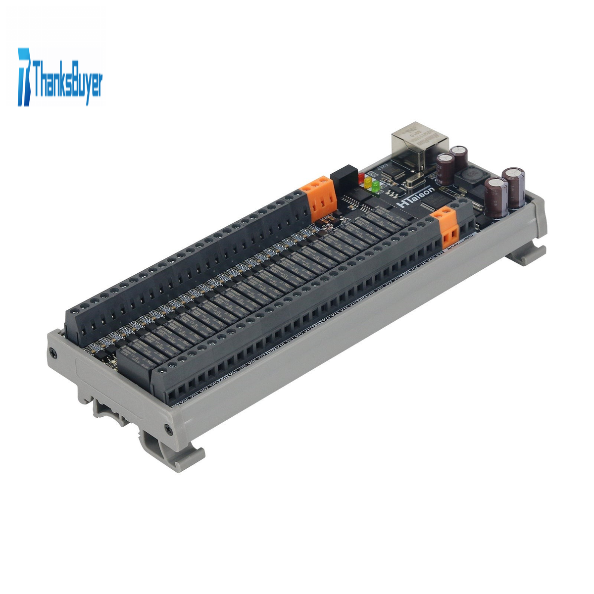48 Module Row Db SHT-48ED PLC IO Module For Modbus RS485/RTU/TCP 48-Way Relay Lifespan
