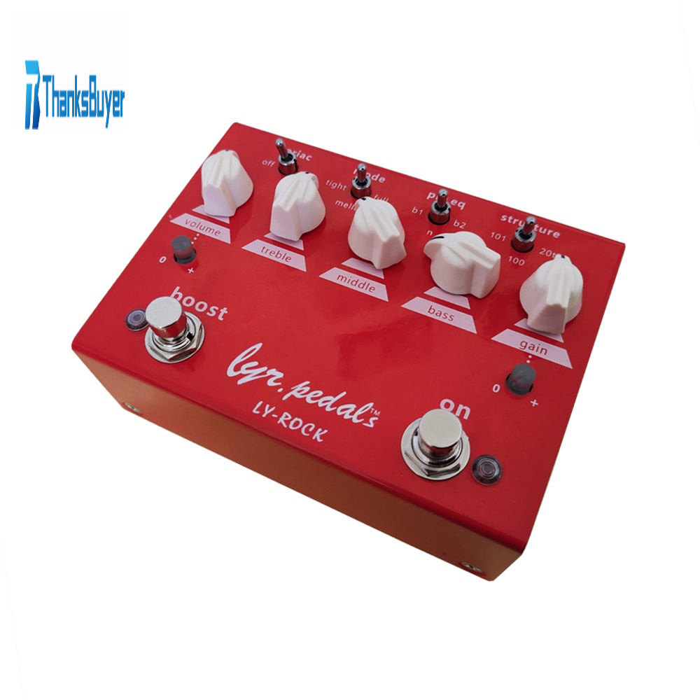 ly rock pedal LY-ROCK High Quality Distortion Pedal Stompbox Pedal Guitar Pedal Repl