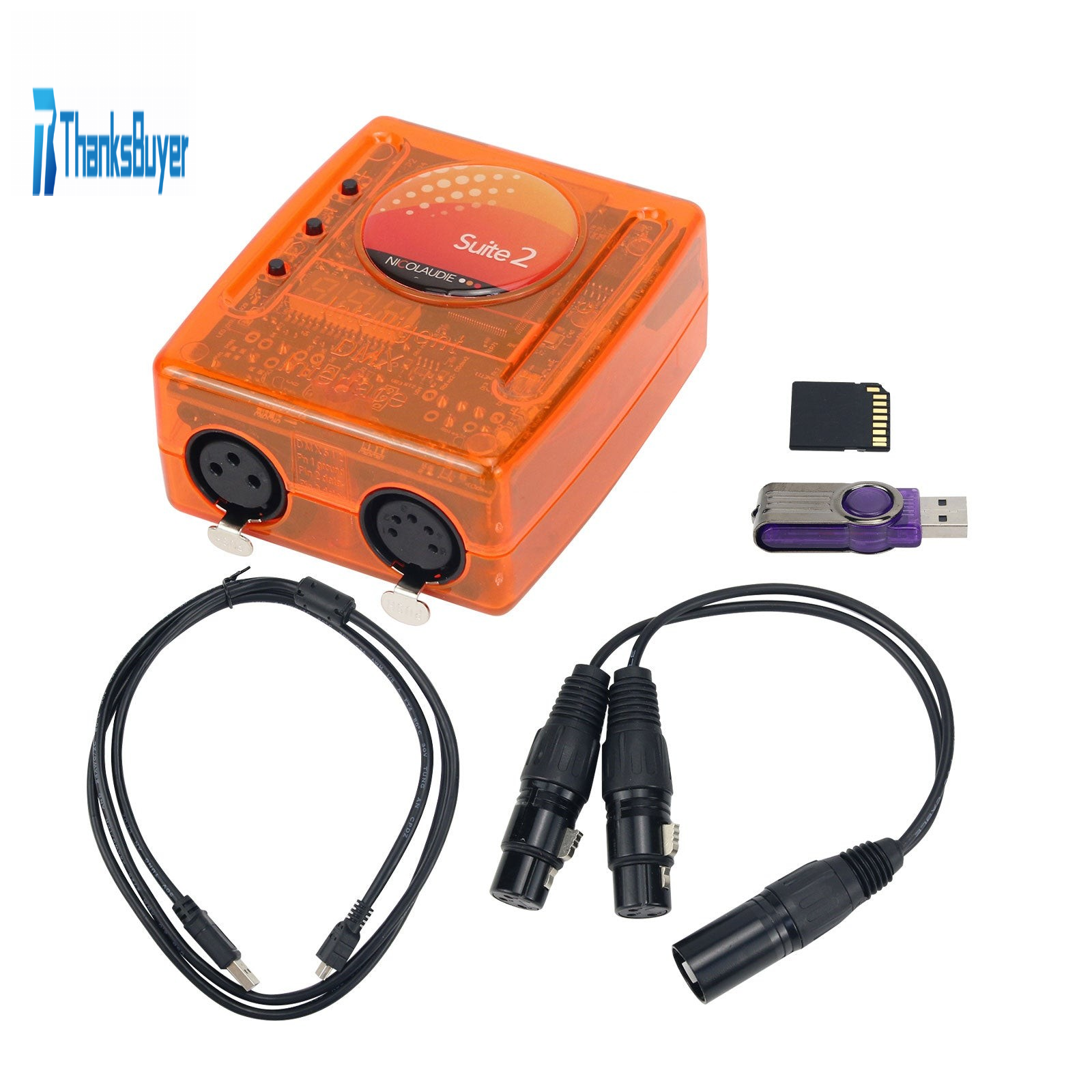 Sunlite Suite 2 FC USB Interface Stage Light Controller 3-Core and 5-C