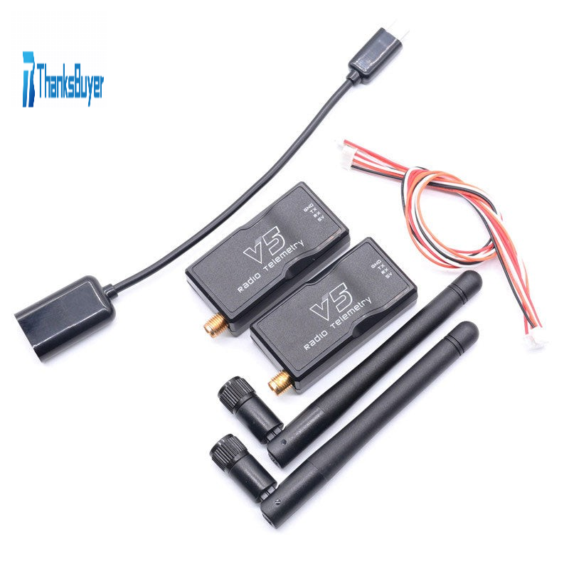 V5 100MW 433Mhz Telemetry Radio Data Transmission Modules Genuine Vers