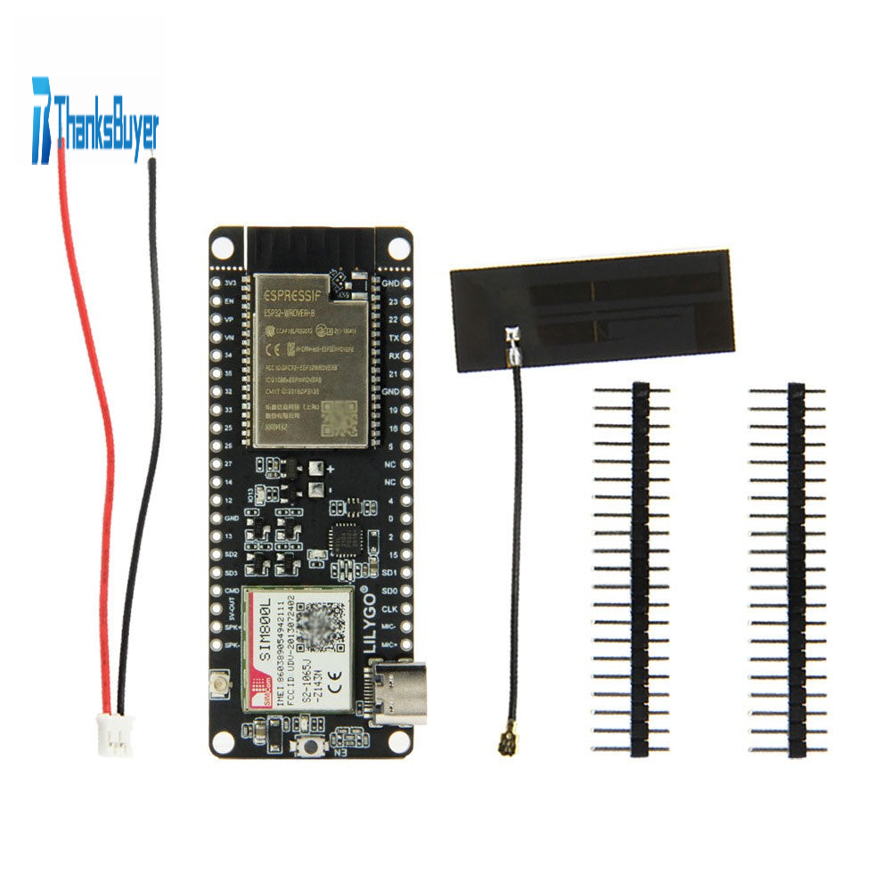 External Module Call Shape T-Call Version1.4 SIM800L ESP32 Wireless Module FPC Antenna SIM Card S