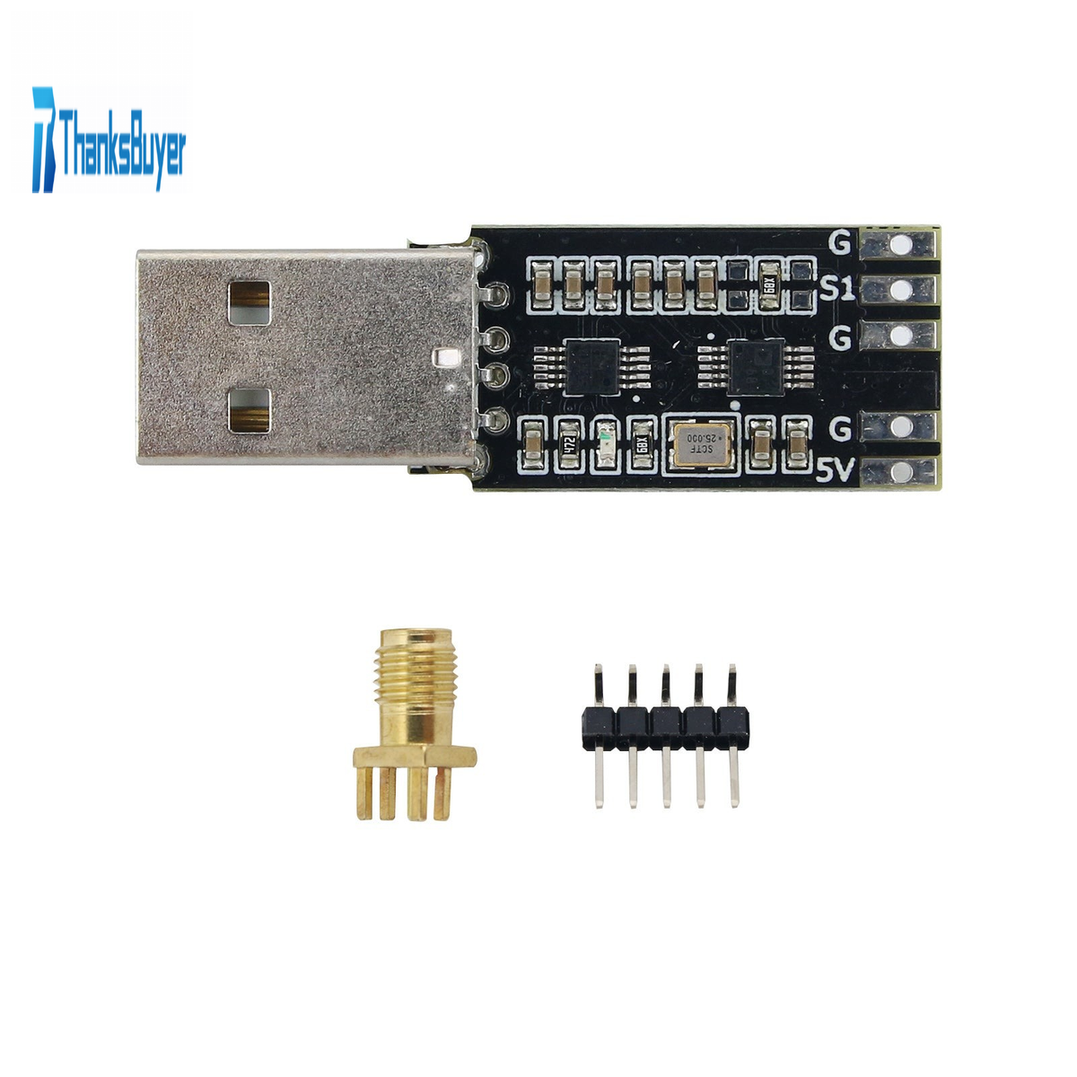 Signal Generator Usb Module AD9833 1Hz--12MHz Signal Generator Module USB Interface Sine Wave Tria